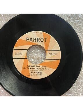 Tom Jones - To wait for Love(Is to waste you Life Away) 45rpm VG+ R24